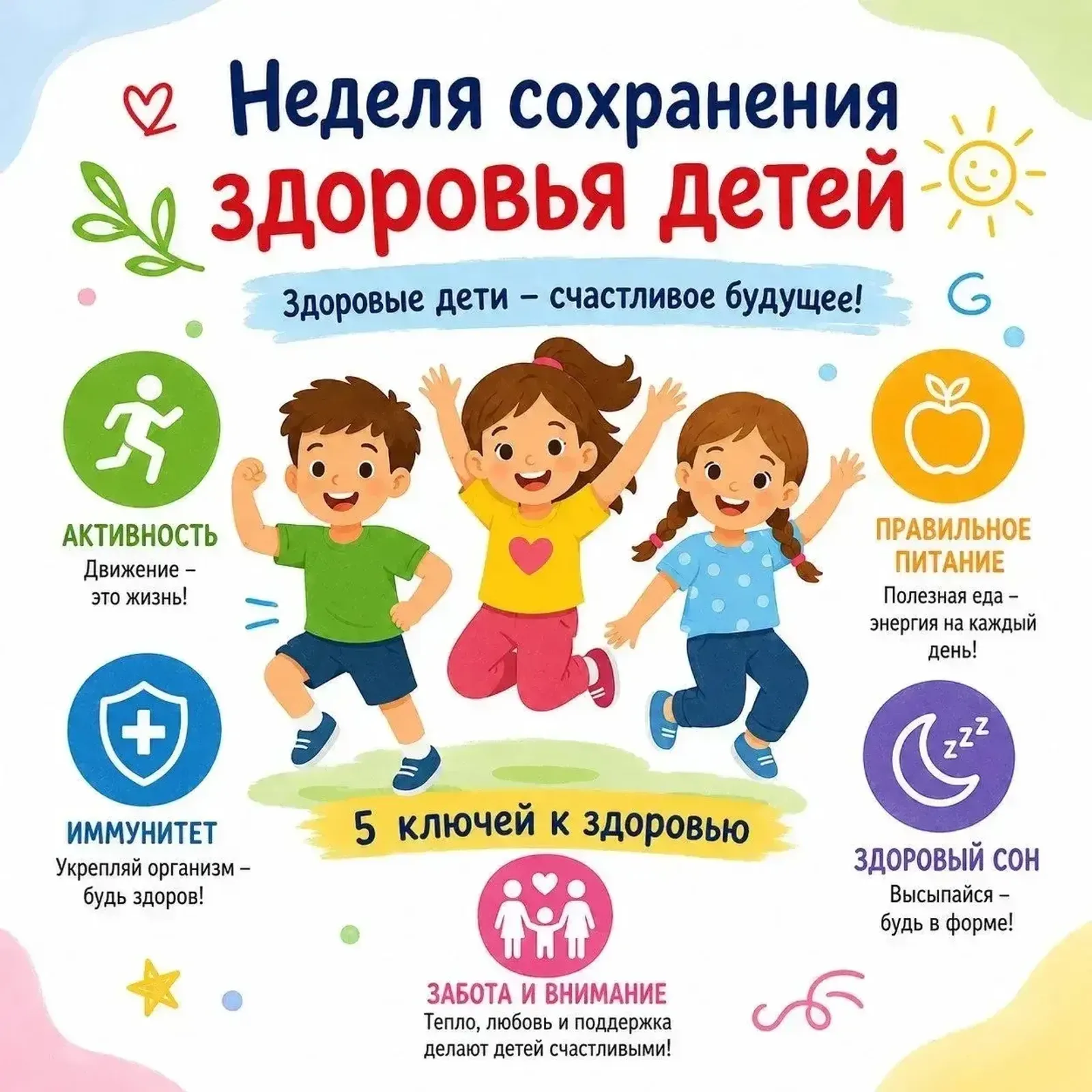 Балаларҙың сәләмәтлеген нисек һаҡларға?