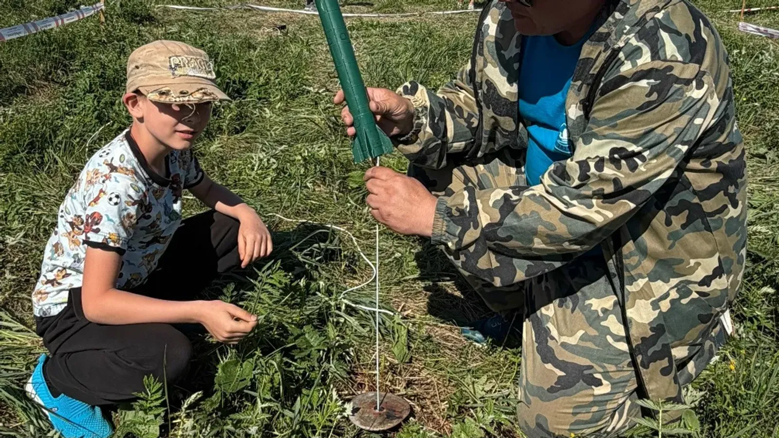 Авиамоделсе балалар ярышҡан