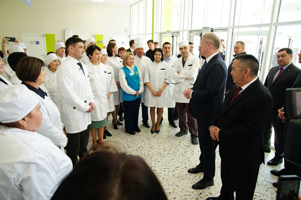 Әбйәлилдә балаларға яңы поликлиника төҙөгәндәр