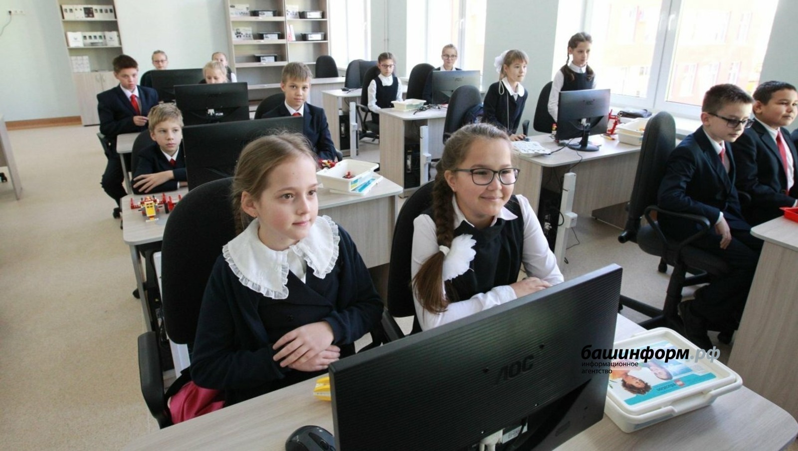 Бөтә мәктәптәребеҙҙә лә Интернет бар