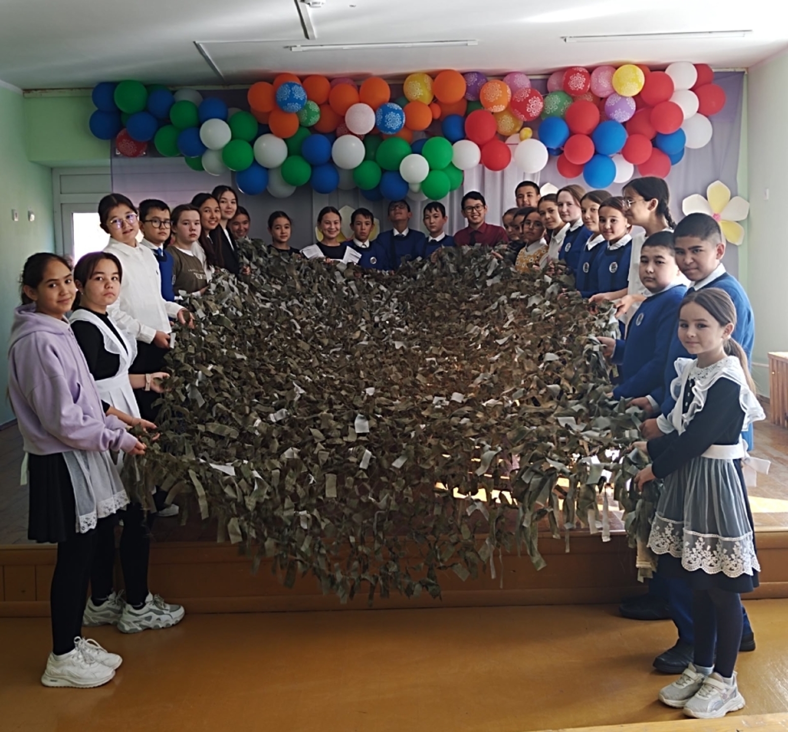 Байназарҙар маскировка селтәре үрә