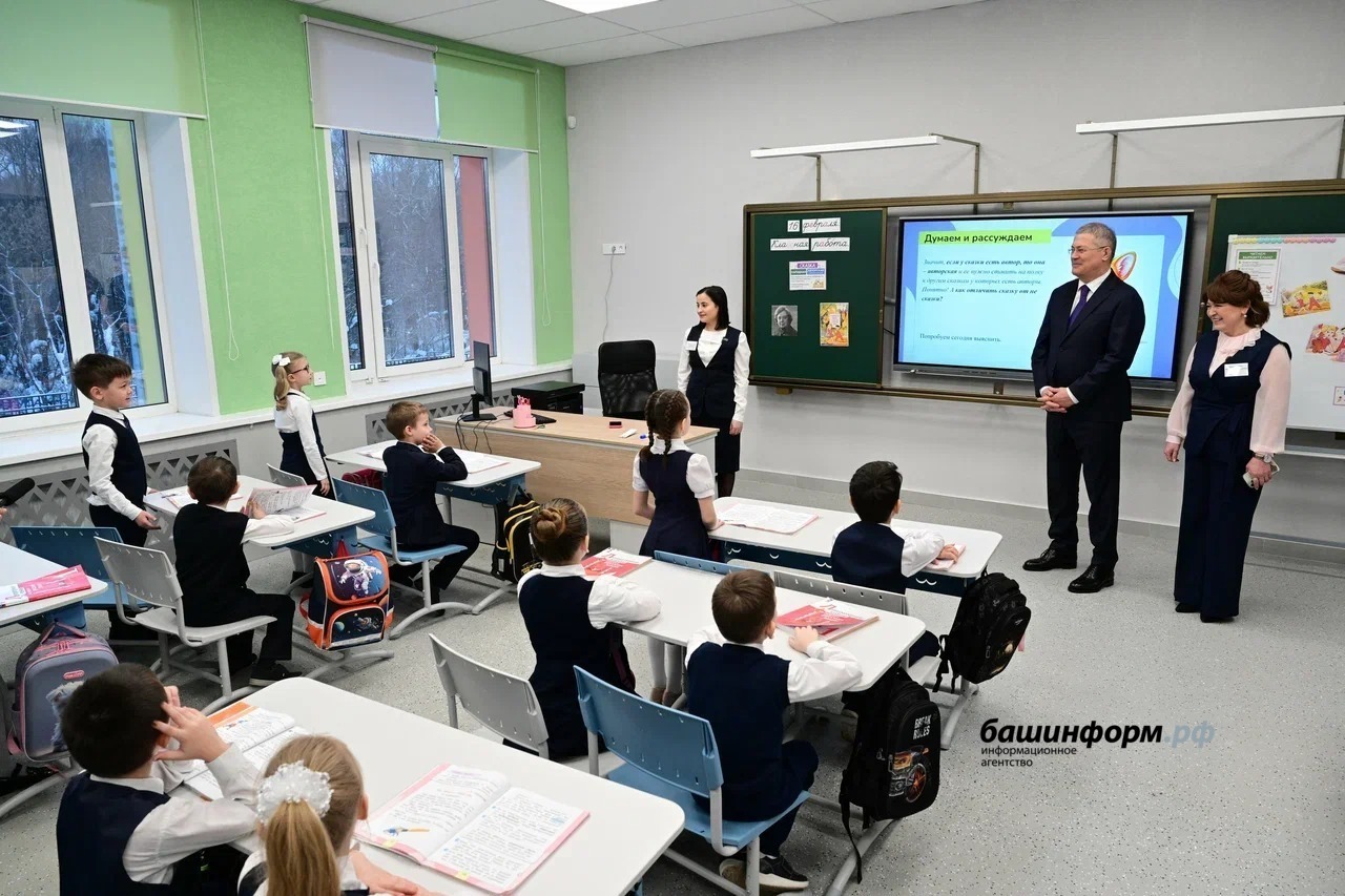 Волга буйы федераль округындағы иң ҙур мәктәп эшләй башланы