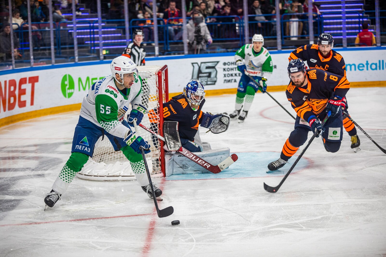 "Салауат Юлаев" хоккейсылары быйыл тик еңеүсе