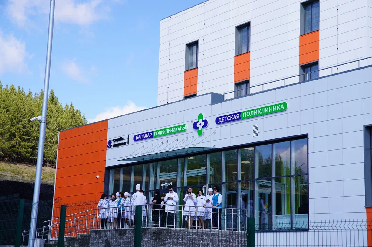 Әбйәлилдә балаларға яңы поликлиника төҙөгәндәр