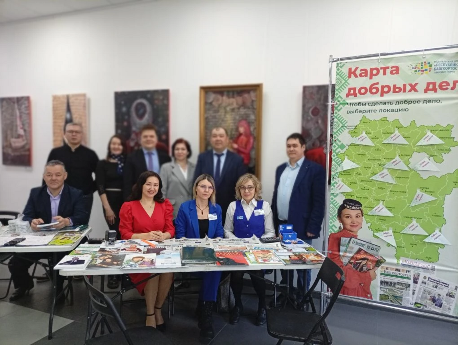 Матбуғат баҫмаларына яҙылыу бара