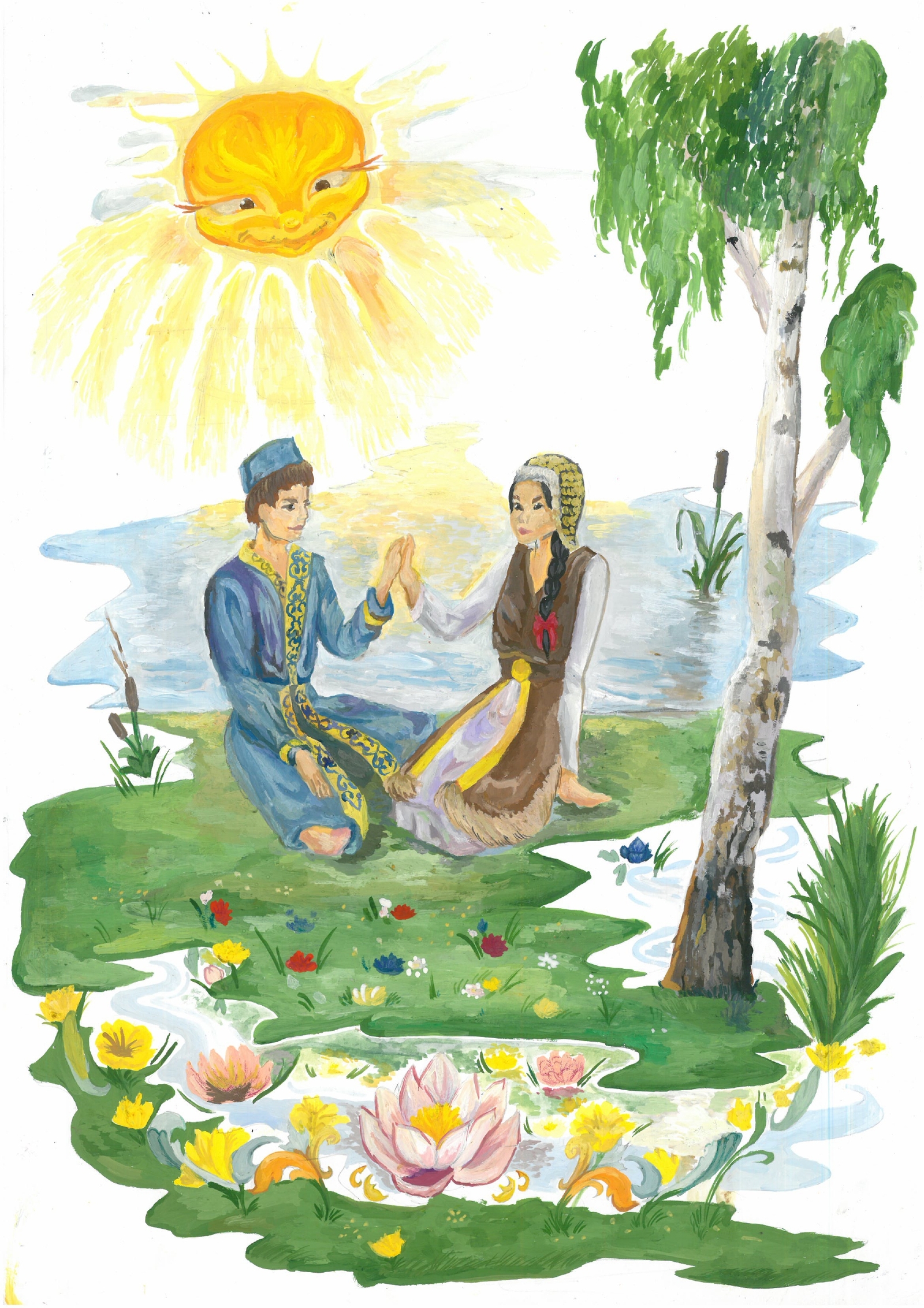 Тыуған Яҡ атлы батыр һәм Туған Тел исемле һылыуҡай хаҡында