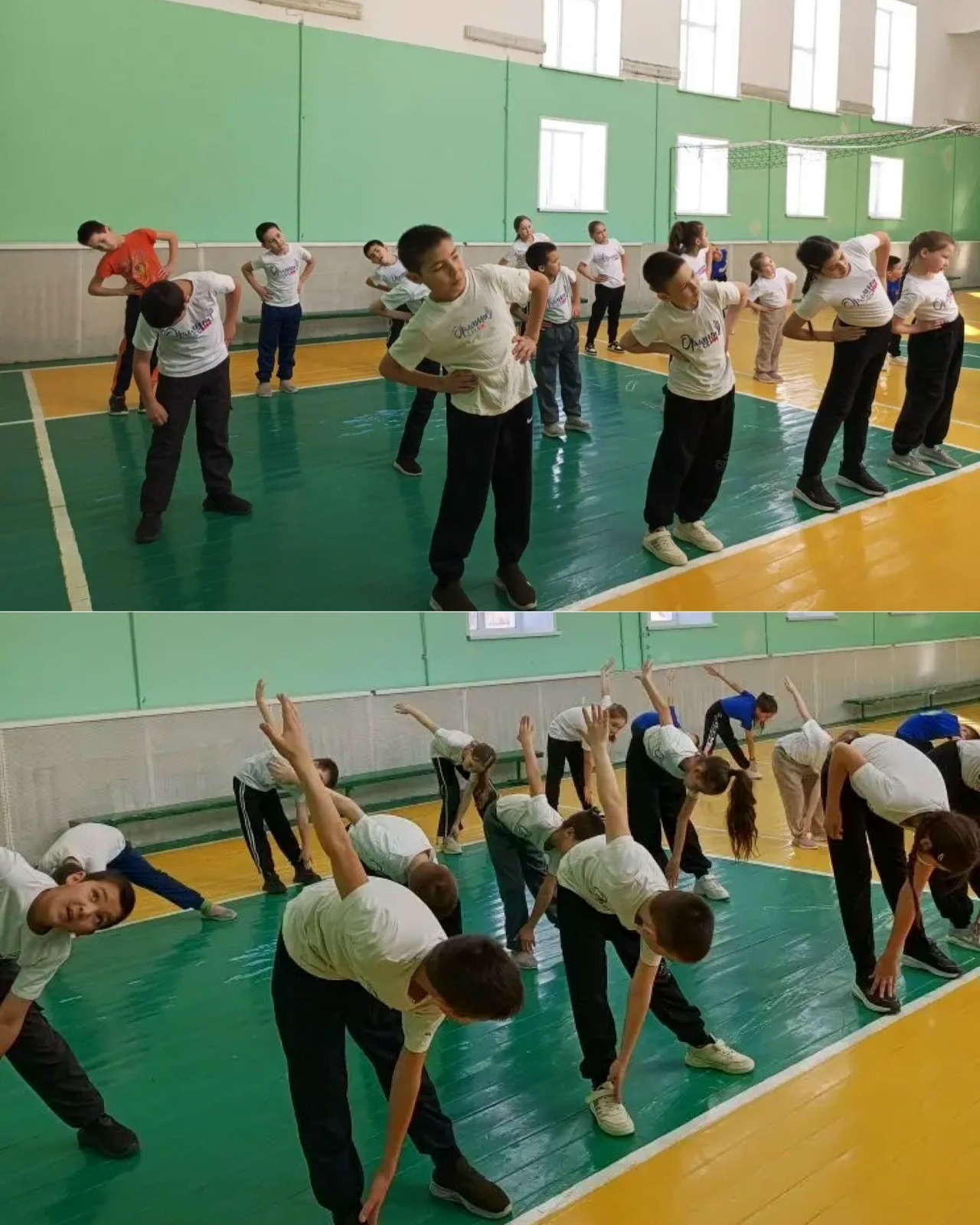 Абҙан мәктәбендә бәләкәй синыфтар ярышты