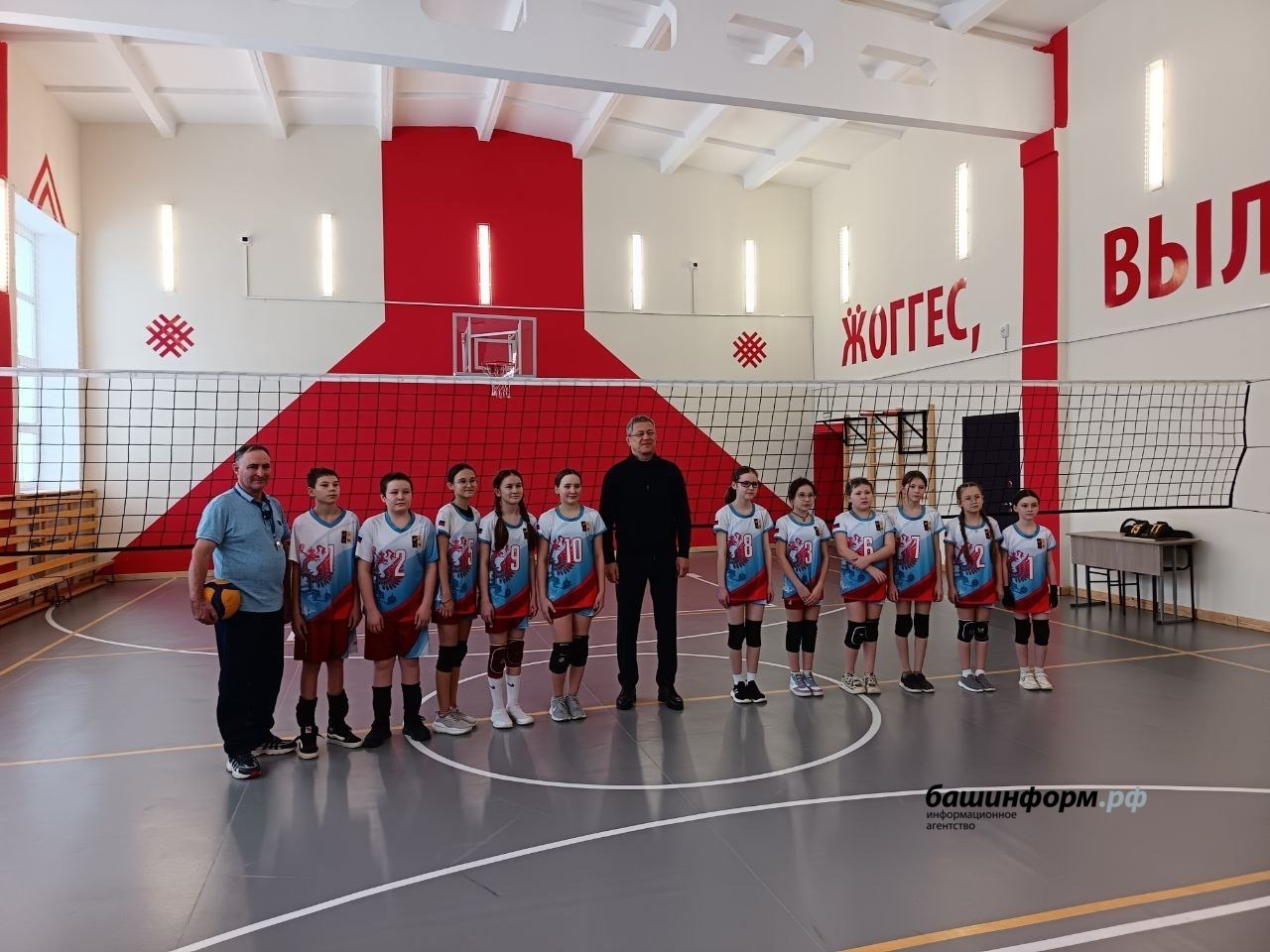 Яңы Тәтешле мәктәбендә удмуртса уҡыйҙар