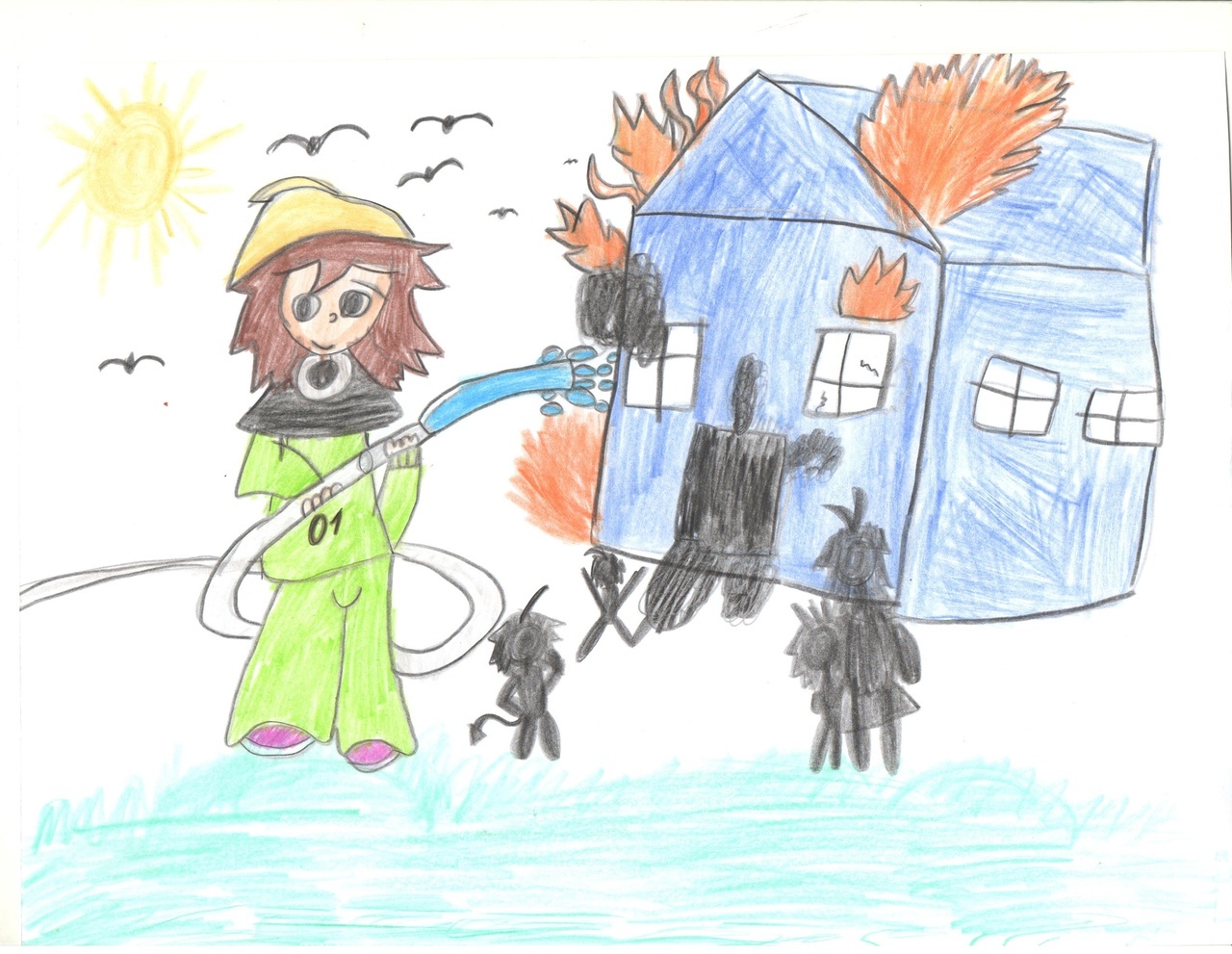 Ә һин янғын һүндереүсе була алыр инеңме?