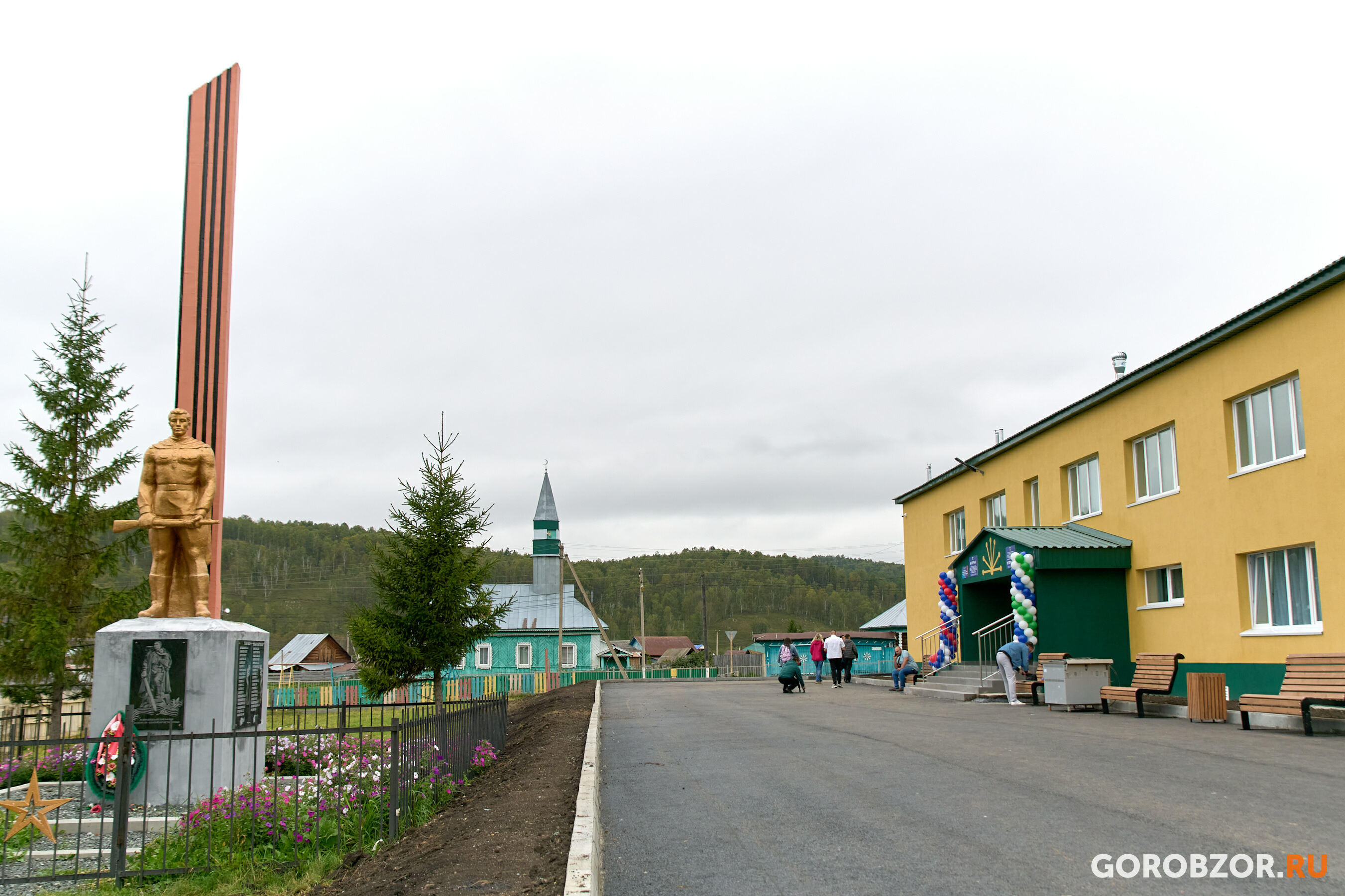 Буранғол ауылында яңыртылған интернат асылды