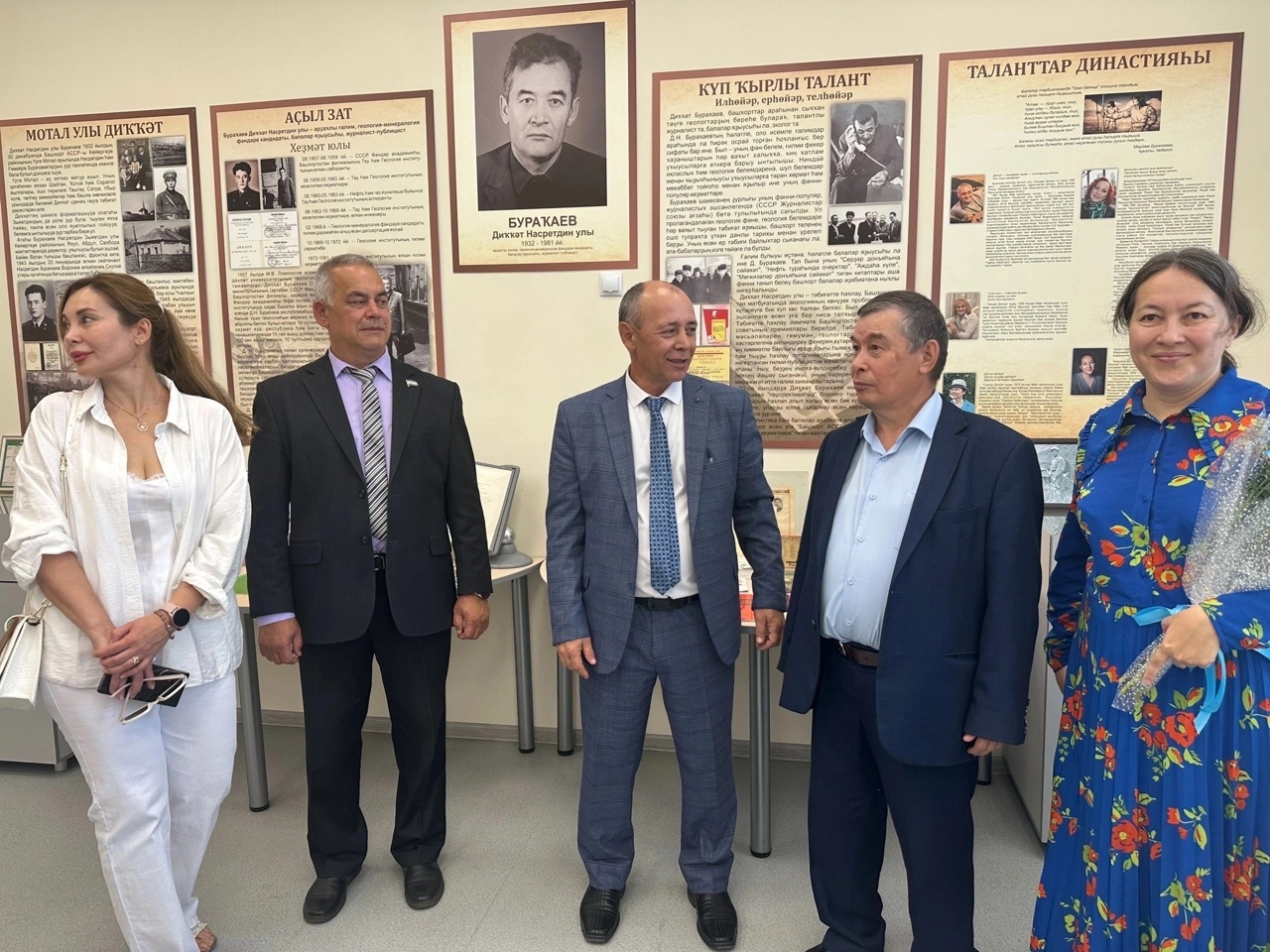 Күмертау гимназияһында Диҡҡәт Бураҡаев исемендәге кабинет асылды