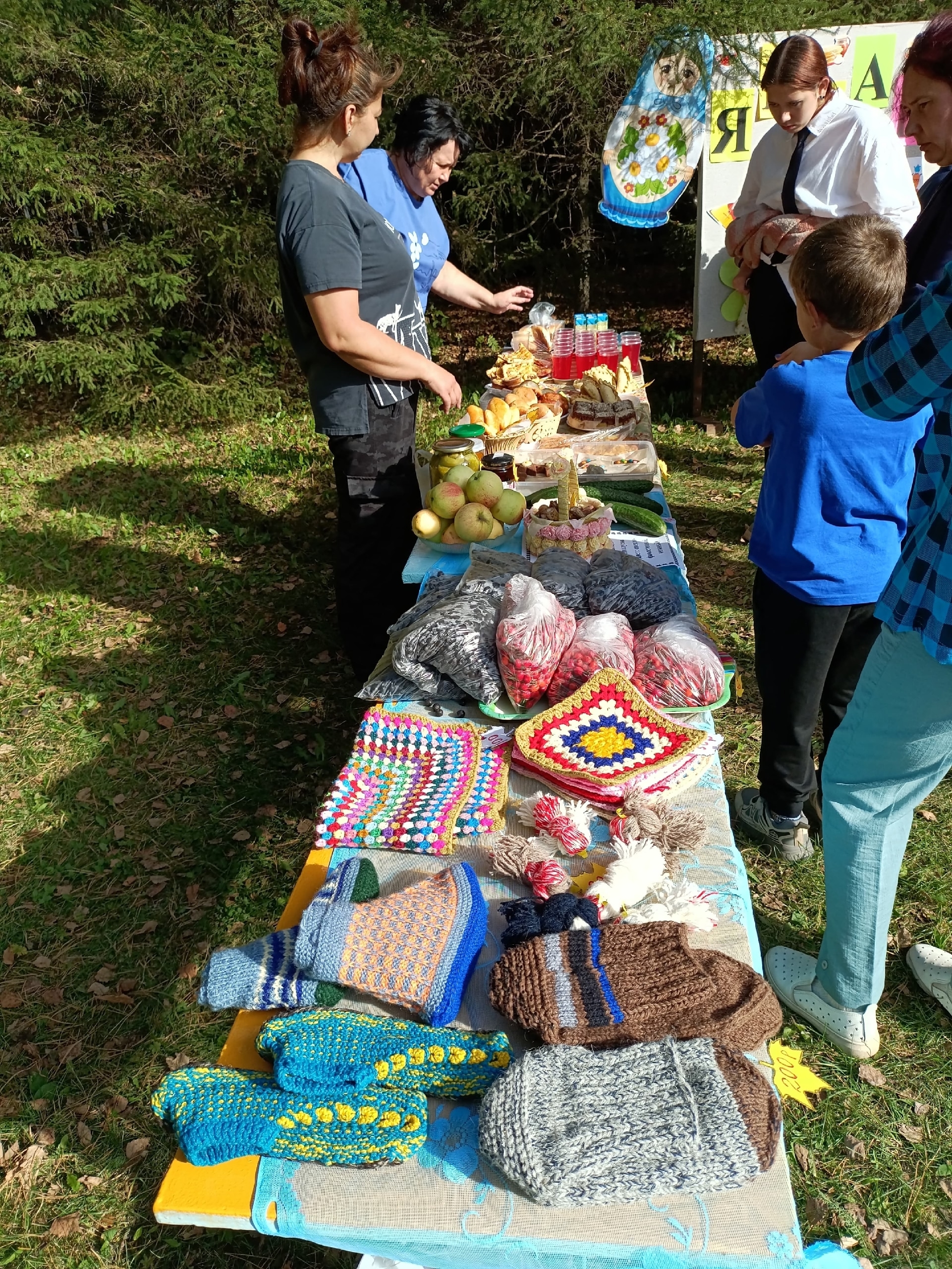 Киләй мәктәбендә хәйриә йәрминкәһе үтте