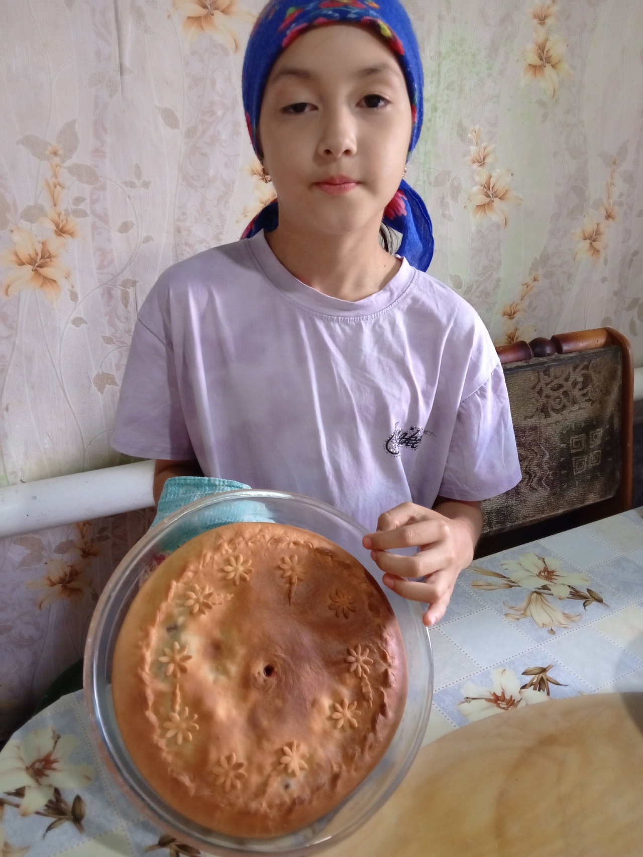 Асияның оҫталыҡ дәресе. Еләк бәлеше