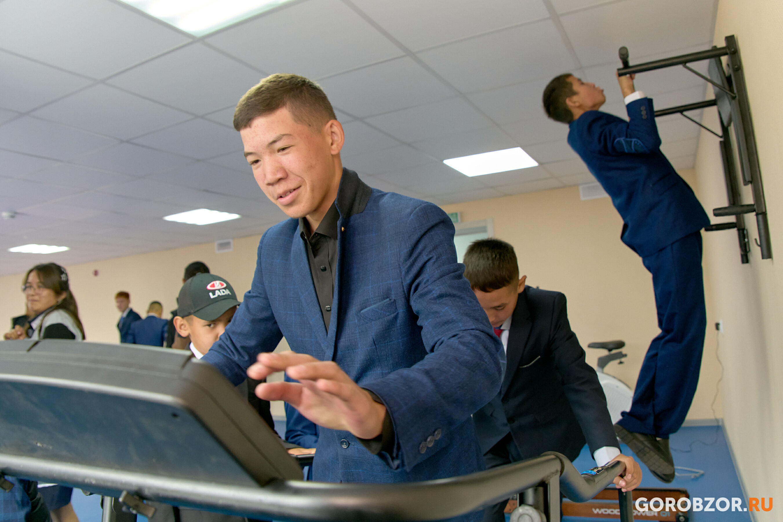 Буранғол ауылында яңыртылған интернат асылды