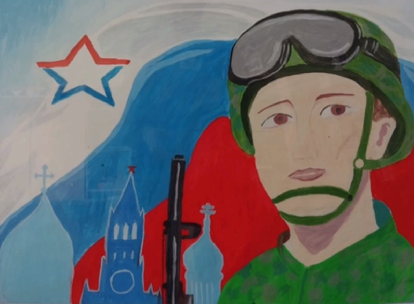 Башҡортостан балалары махсус операция яугирҙарын шулай күрә