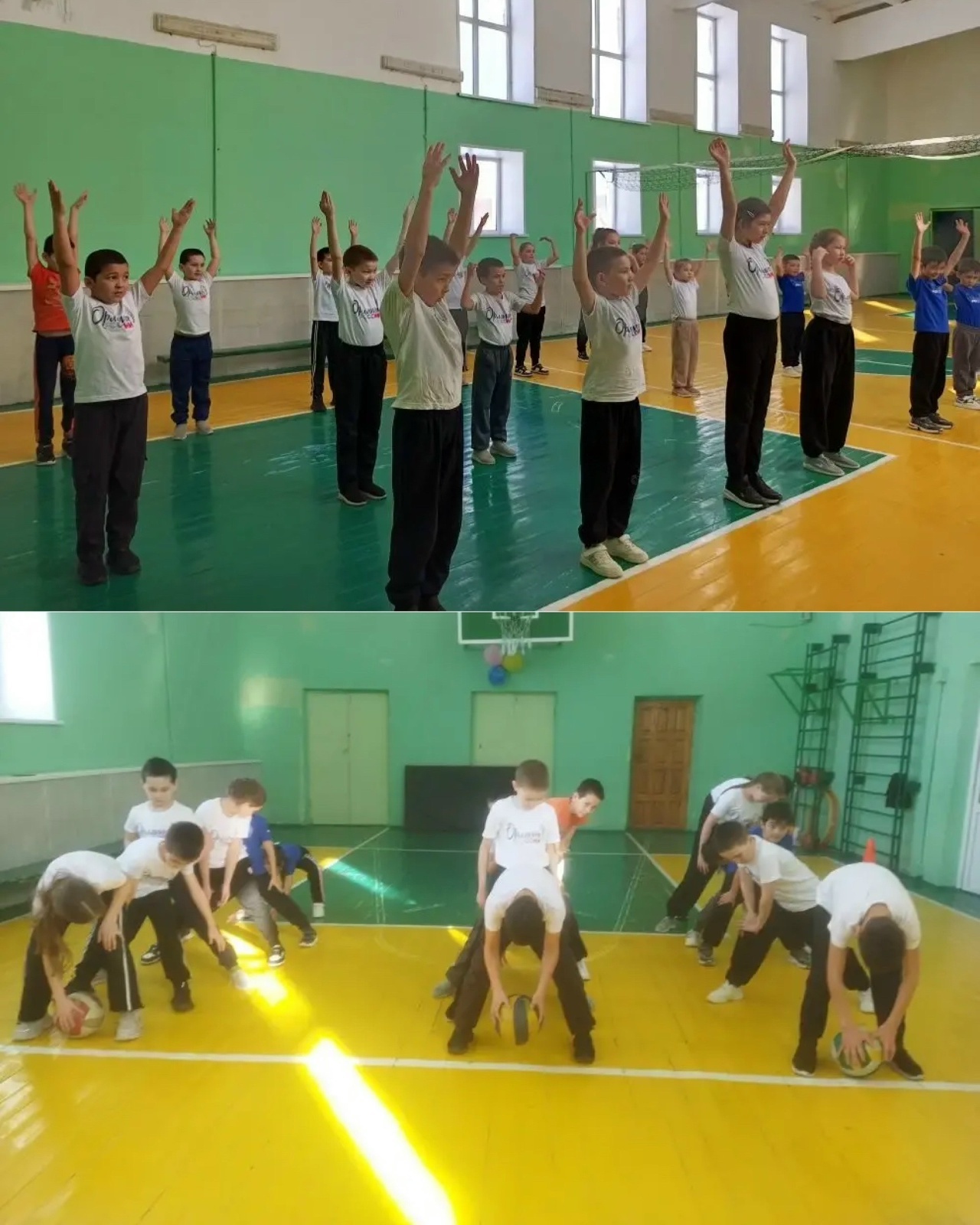 Абҙан мәктәбендә бәләкәй синыфтар ярышты