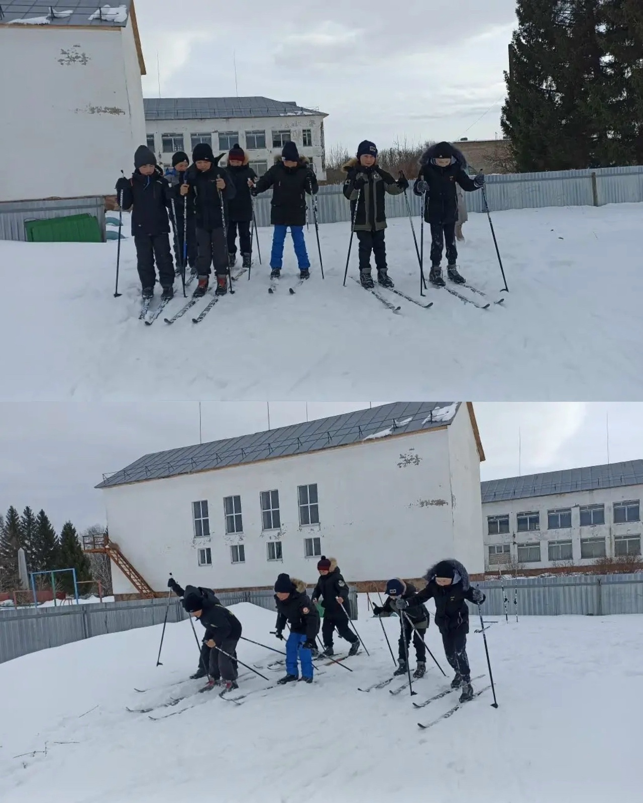 Абҙан мәктәбендә бәләкәй синыфтар ярышты