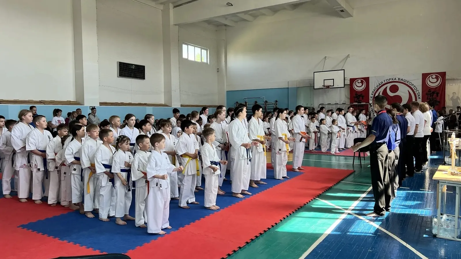 Нуриман районында балаларҙың карате киокусинкай ярышы үтте