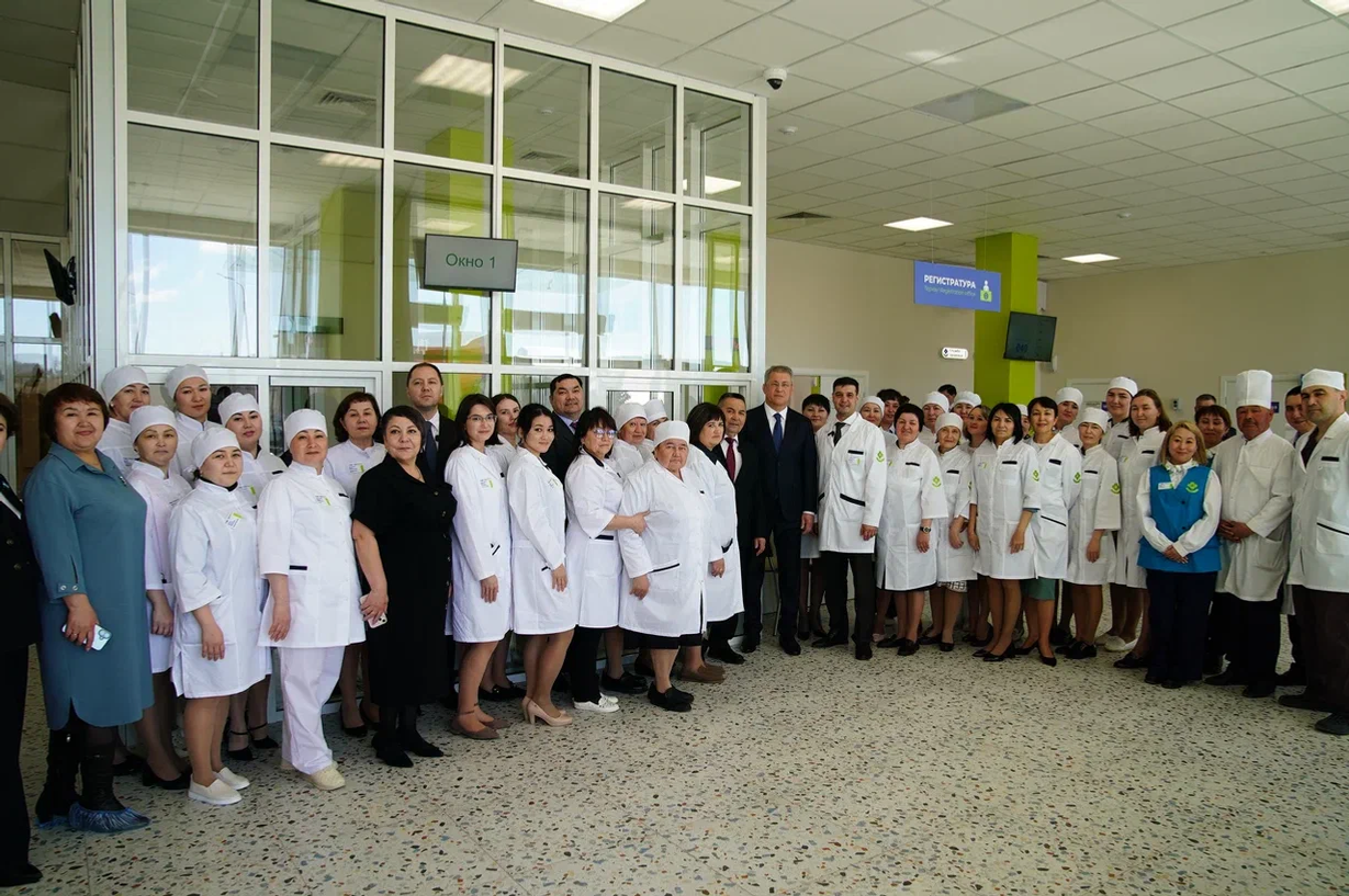 Әбйәлилдә балаларға яңы поликлиника төҙөгәндәр