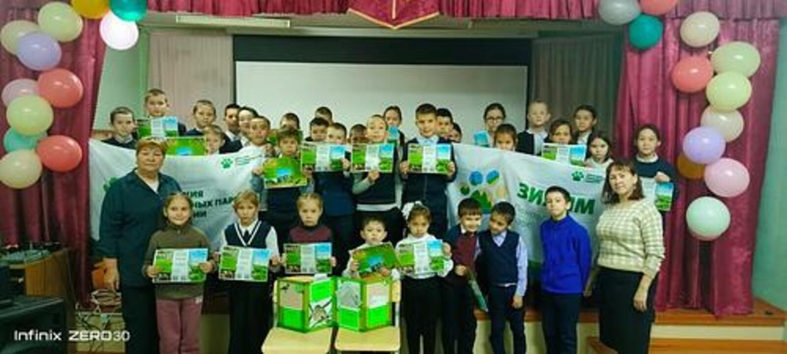 Имәндәш балалары ҡышлау ҡоштарҙы өйрәнде