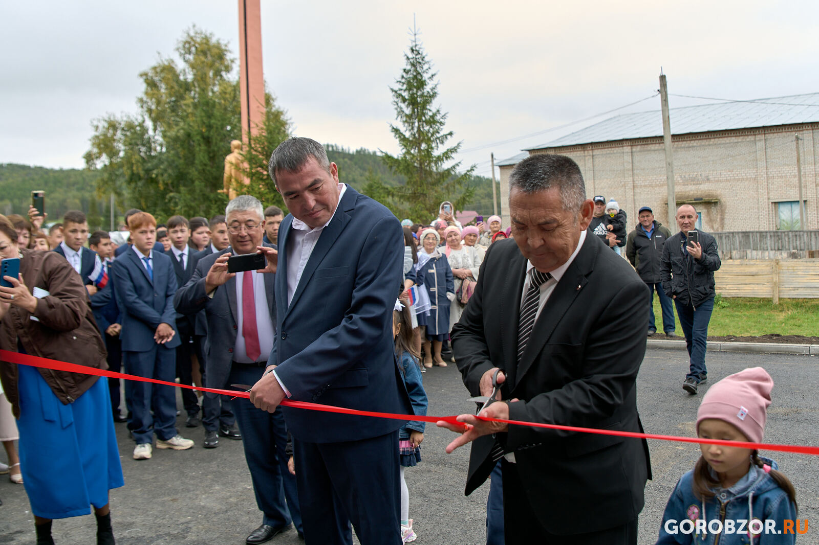 Буранғол ауылында яңыртылған интернат асылды